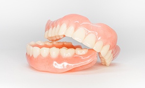 Example of full dentures at Complete Dental Care of Renton