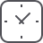 Animated clock